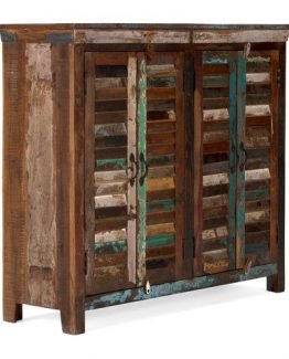 RECLAIM 4 DOOR WOODEN SIDE BOARD
