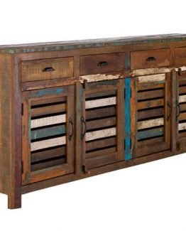 RECLAIM 4 DRAWER 4 DOOR  SIDEBOARD
