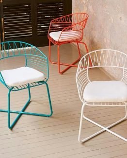 Iron cafe Chair SKCH031