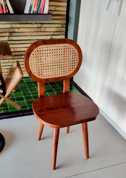 cane shisham wood chair