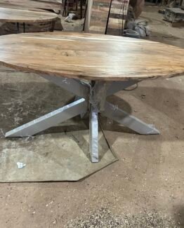 Oval dining spider leg  table