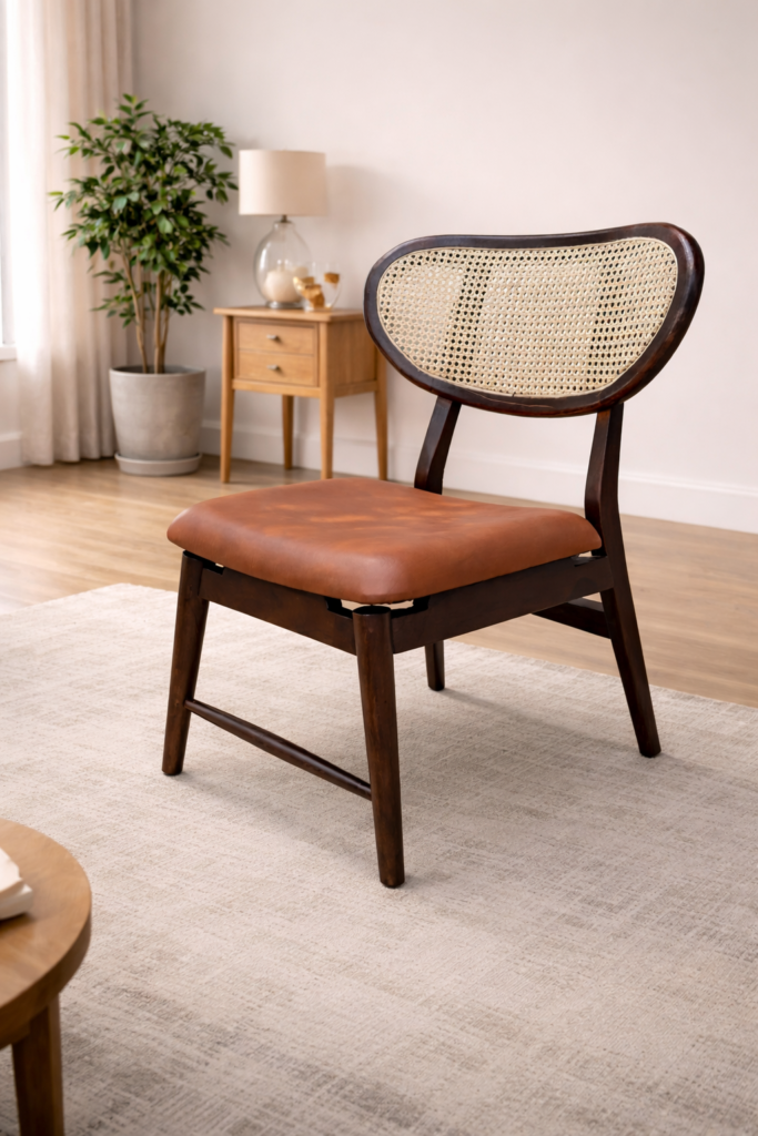 MID CENTURY MODERN ACCENT CHAIR