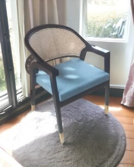 Wooden Rattan Arm  Chair