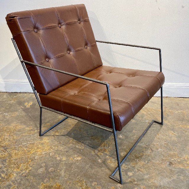 METAL LEATHER CHAIR - Image 2