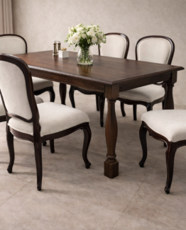 Wooden antique dining chair