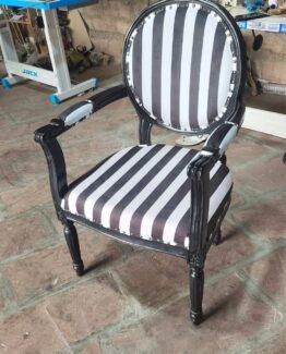 wooden arm chair