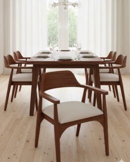 Wooden cafe dining chair